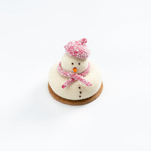 Snowman Cheesecake   كعكة الجبن رجل الثلج